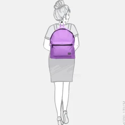 School Rugzakken | School Rugzakken^Duifhuizen rugzak 14 inch lavender