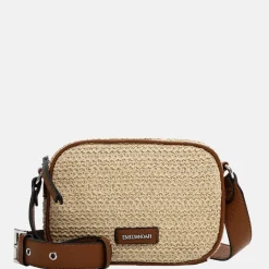 Crossbody Tassen^Emily & Noah Elda crossbody tas raffia sand