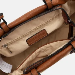 Handtassen^Emily & Noah Elda handtas raffia sand