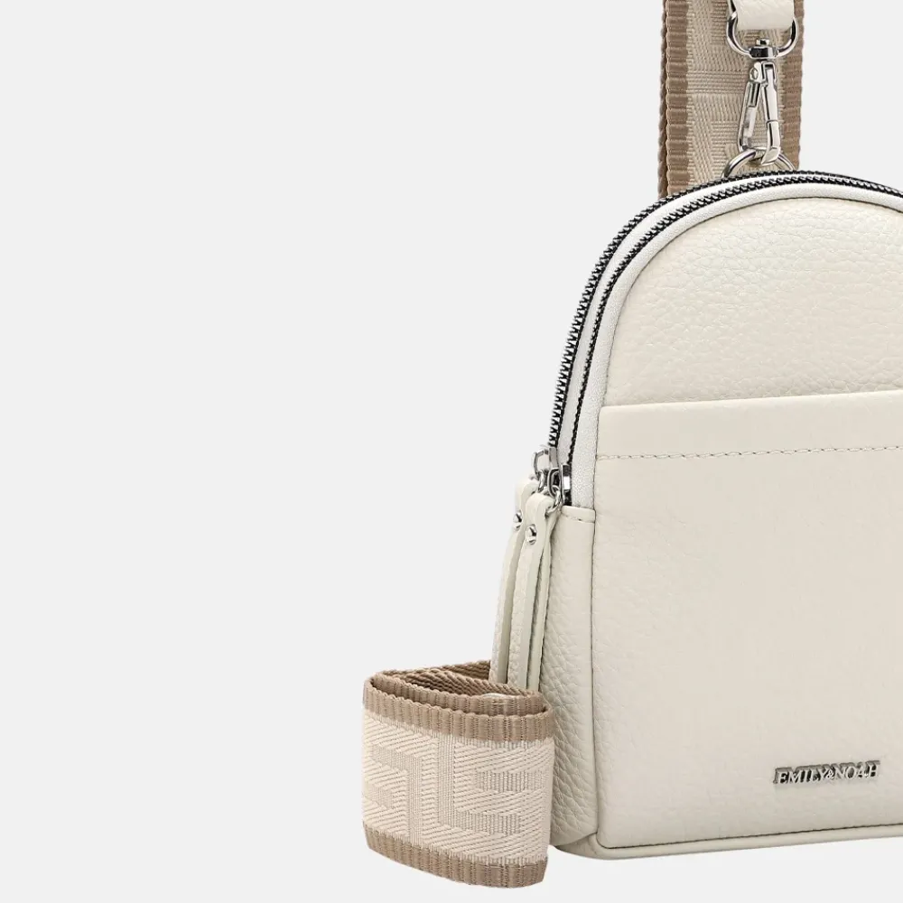 Crossbody Tassen^Emily & Noah Elena crossbody tas beige