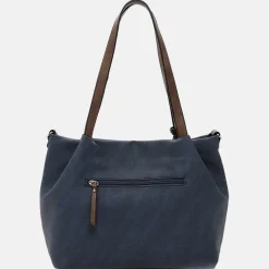 Shoppers^Emily & Noah Elke shopper blue/taupe