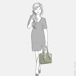 Shoppers^Emily & Noah Ellen shopper pistachio