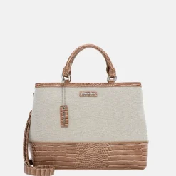 Handtassen^Emily & Noah Emilia handtas M taupe