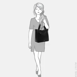 Shoppers^Emily & Noah Enie shopper black