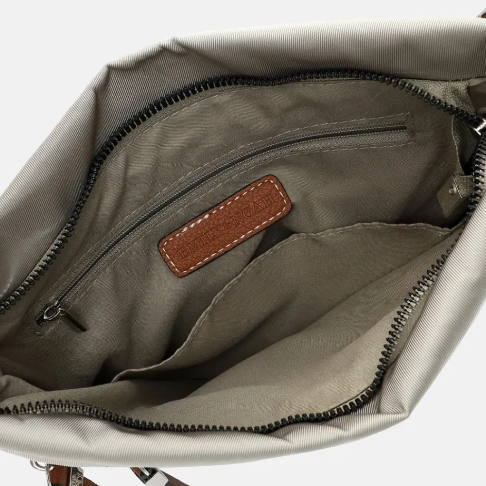 Crossbody Tassen^Emily & Noah Esther crossbody tas khaki