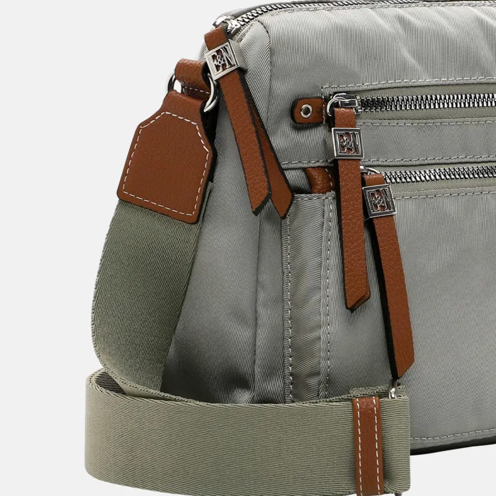 Crossbody Tassen^Emily & Noah Esther crossbody tas khaki