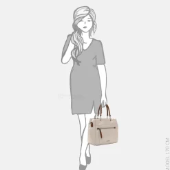 Handtassen^Emily & Noah Esther handtas beige