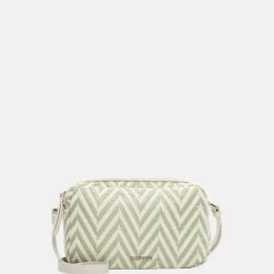 Crossbody Tassen^Emily & Noah Raffia crossbody tas pistachio