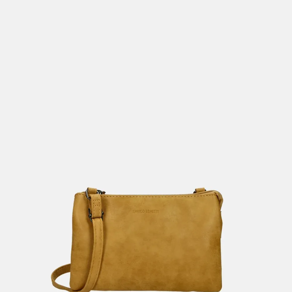 Crossbody Tassen^Enrico Benetti Anna crossbody tas ochre