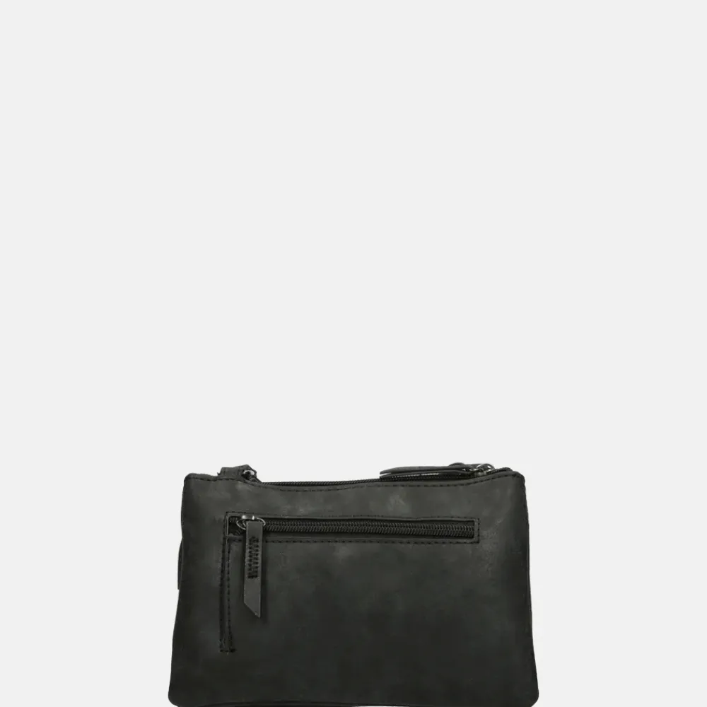 Crossbody Tassen^Enrico Benetti Anna crossbody tas zwart