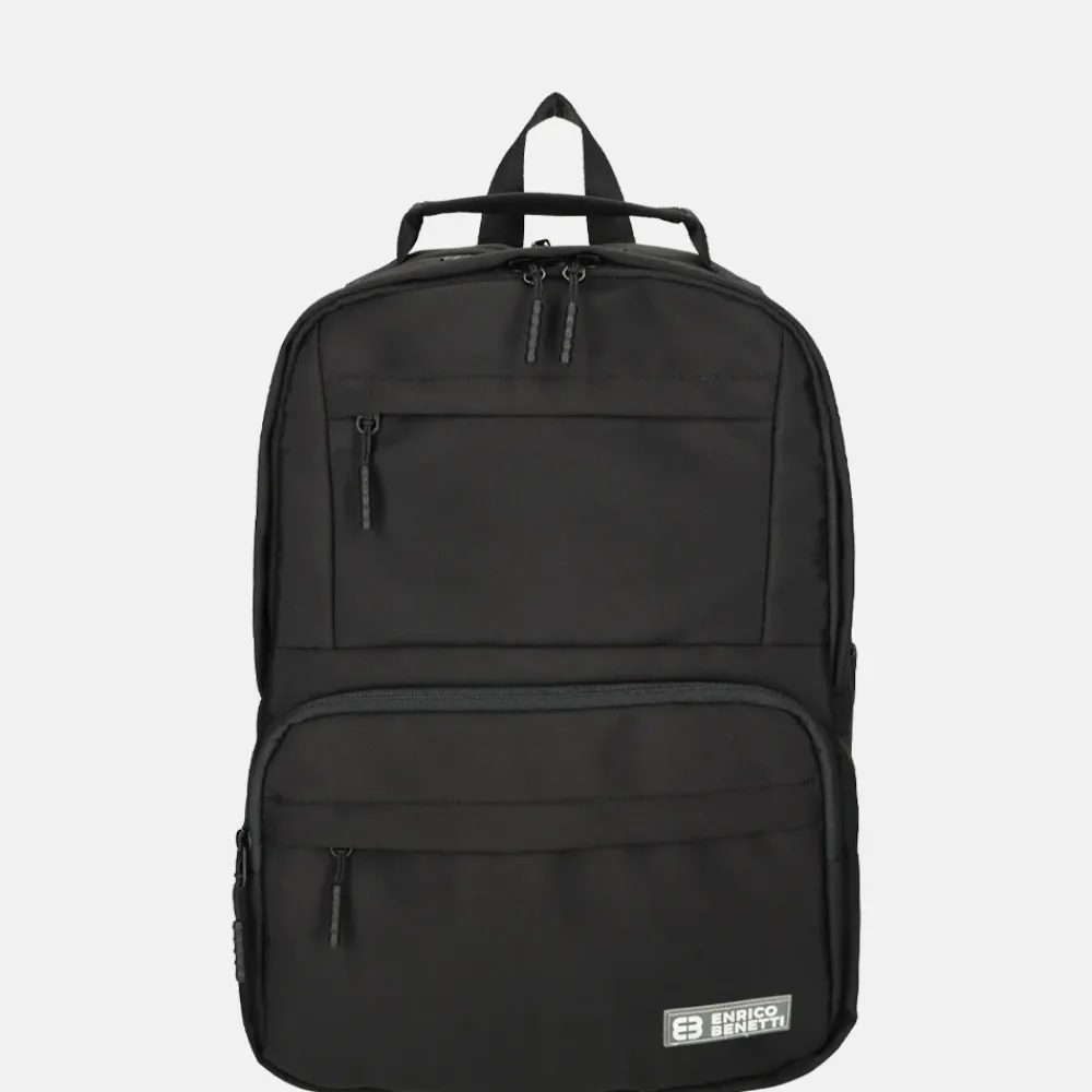 School Rugzakken | School Rugzakken^Enrico Benetti Aruba laptoprugzak 13 inch zwart