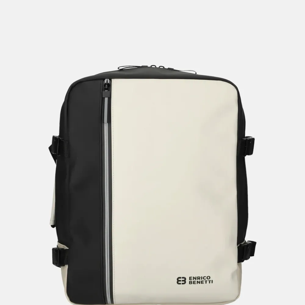 Handbagage Tassen | Underseaters^Enrico Benetti Bergen underseater/rugzak zwart/beige