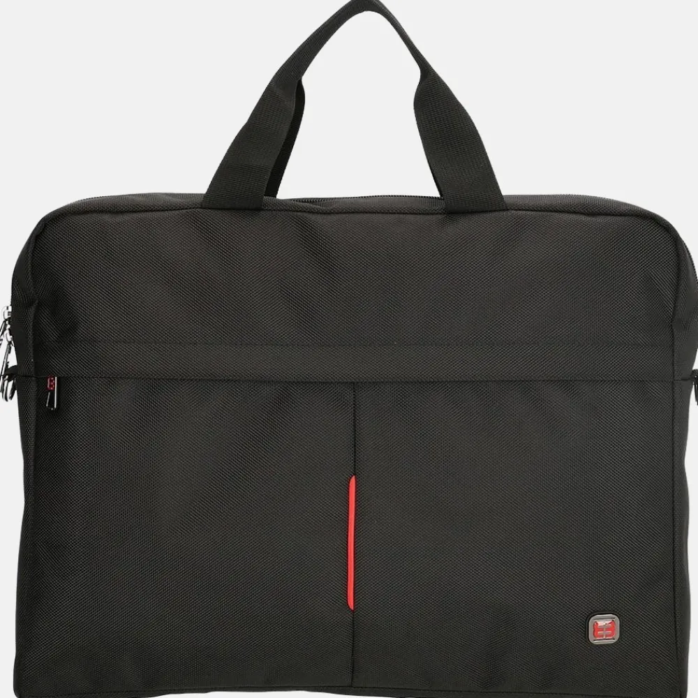 Heren Laptoptassen^Enrico Benetti Cornell laptoptas 17 inch black