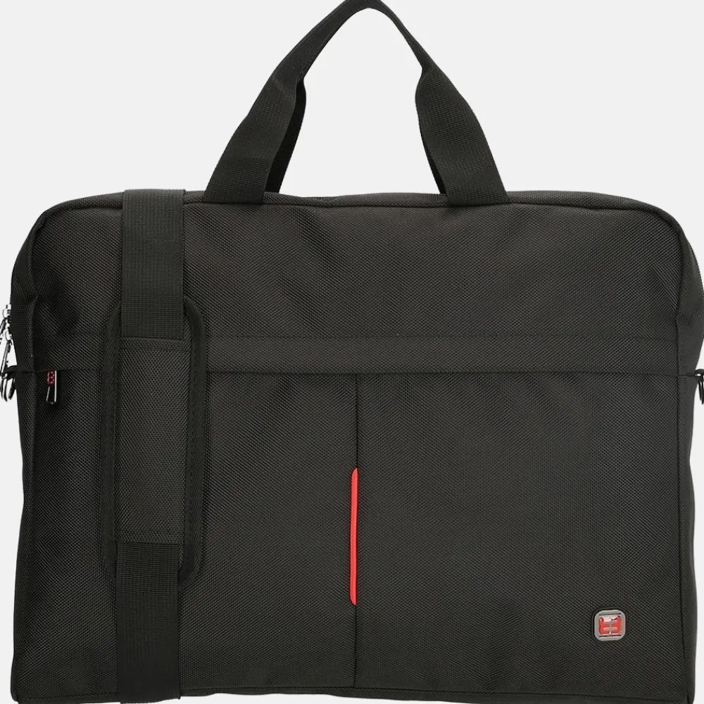 Heren Laptoptassen^Enrico Benetti Cornell laptoptas 17 inch black