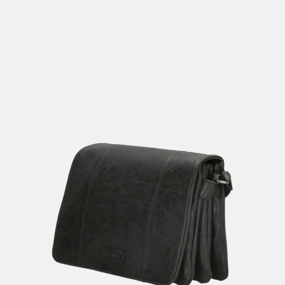 Crossbody Tassen^Enrico Benetti crossbody tas black