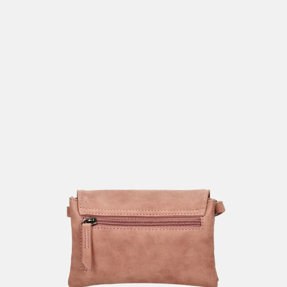 Crossbody Tassen^Enrico Benetti crossbody tas zachtrose
