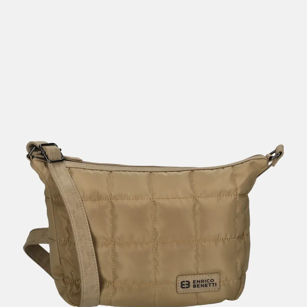 Crossbody Tassen^Enrico Benetti Demi crossbody tas taupe