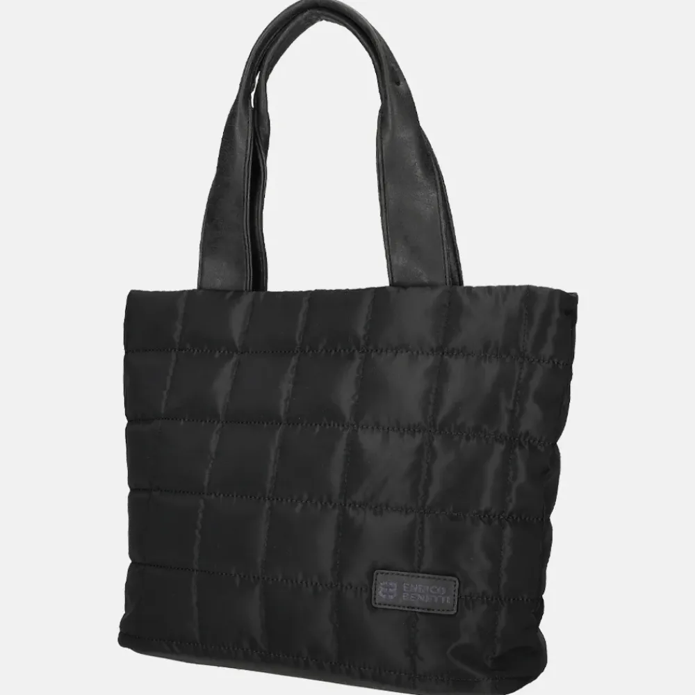 Shoppers^Enrico Benetti Demi shopper zwart