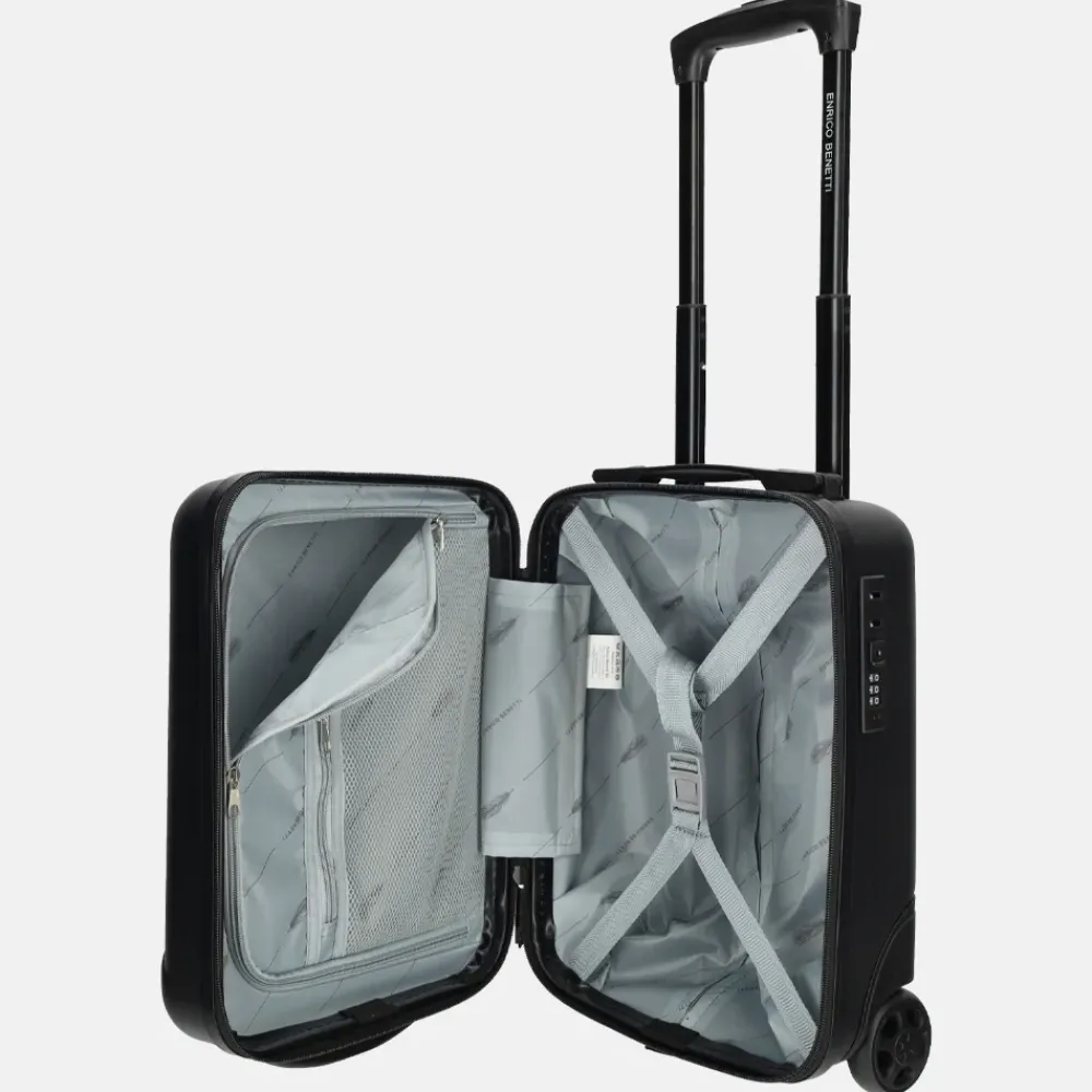 Handbagage Tassen | Underseaters^Enrico Benetti Edmonton underseater zwart