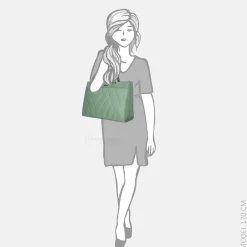 Schoolhandtassen | Dames Laptoptassen^Enrico Benetti Evie shopper 15 inch lichtgroen