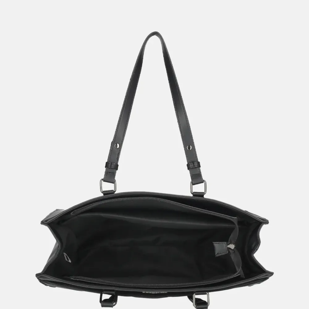 Schoolhandtassen | Dames Laptoptassen^Enrico Benetti Evie shopper 15 inch zwart