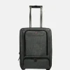 Handbagage Koffers^Enrico Benetti Frankfurt handbagage koffer 17 inch grijs