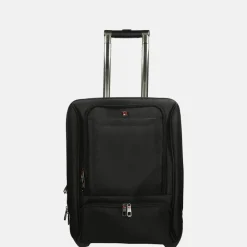 Handbagage Koffers^Enrico Benetti Frankfurt handbagage koffer 17 inch zwart