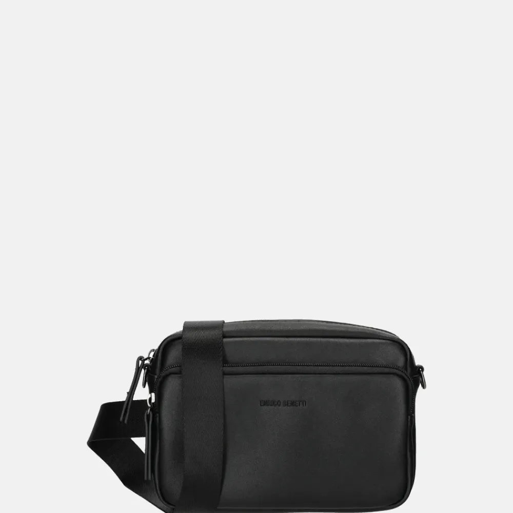 Crossbody Tassen^Enrico Benetti Hailey crossbody tas zwart