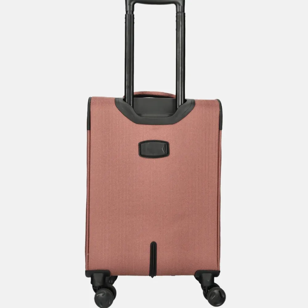 Handbagage Koffers^Enrico Benetti handbagage koffer 55 cm oudroze
