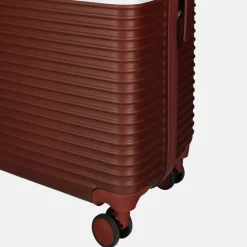 Handbagage Koffers^Enrico Benetti handbagage koffer 55 cm bordeaux-beige