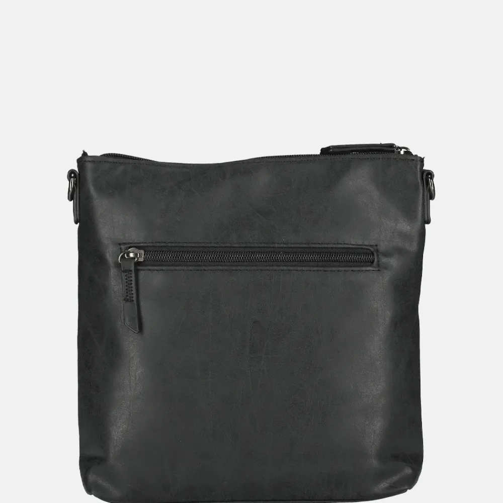 Crossbody Tassen^Enrico Benetti Indy crossbody tas zwart