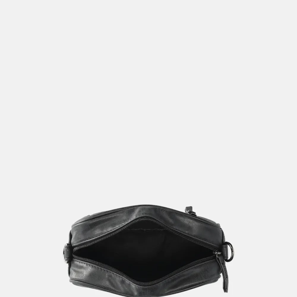 Crossbody Tassen^Enrico Benetti Indy crossbody tas zwart