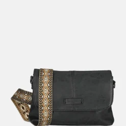 Crossbody Tassen^Enrico Benetti Indy crossbody tas zwart