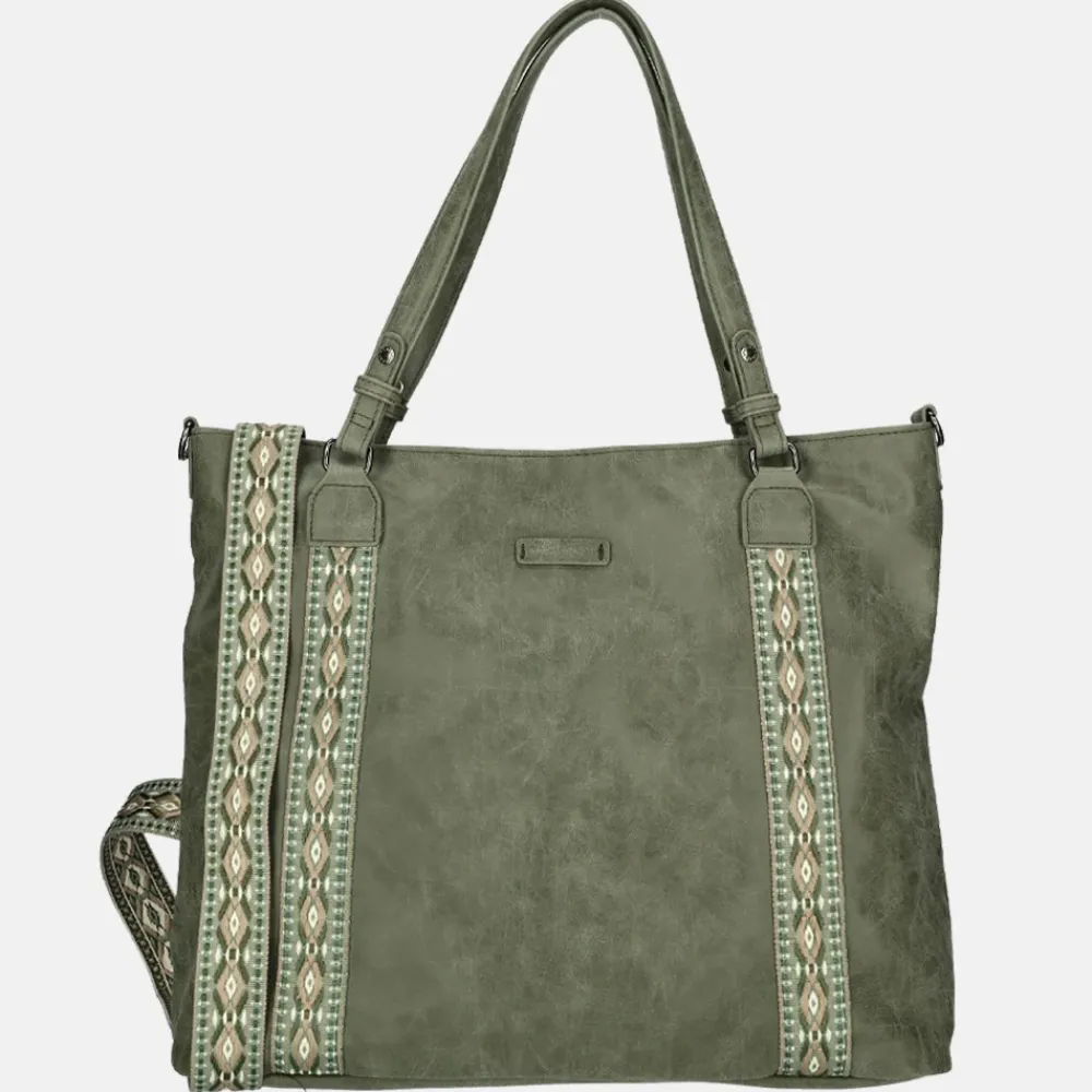 Shoppers^Enrico Benetti Indy shopper olive