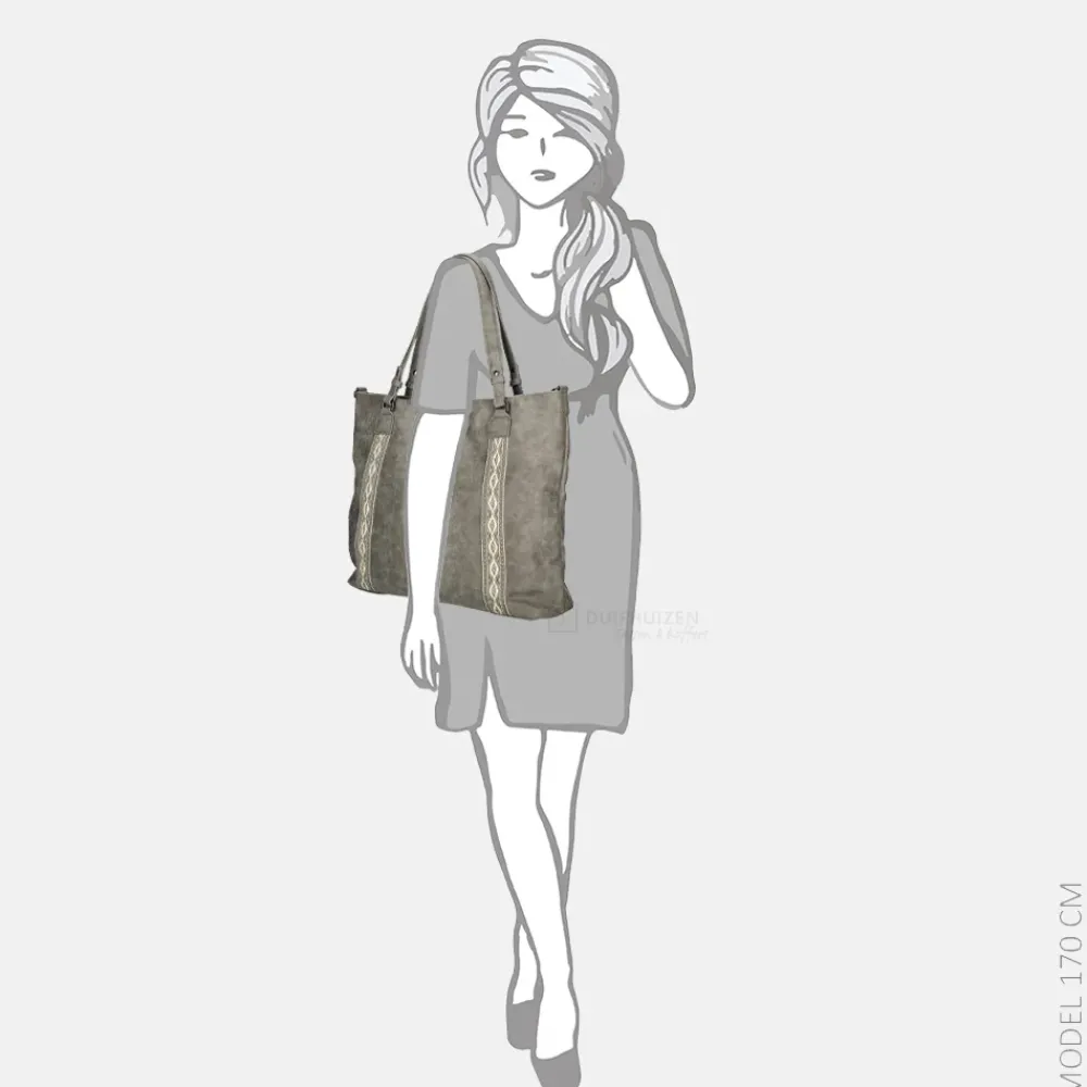 Shoppers^Enrico Benetti Indy shopper middengrijs