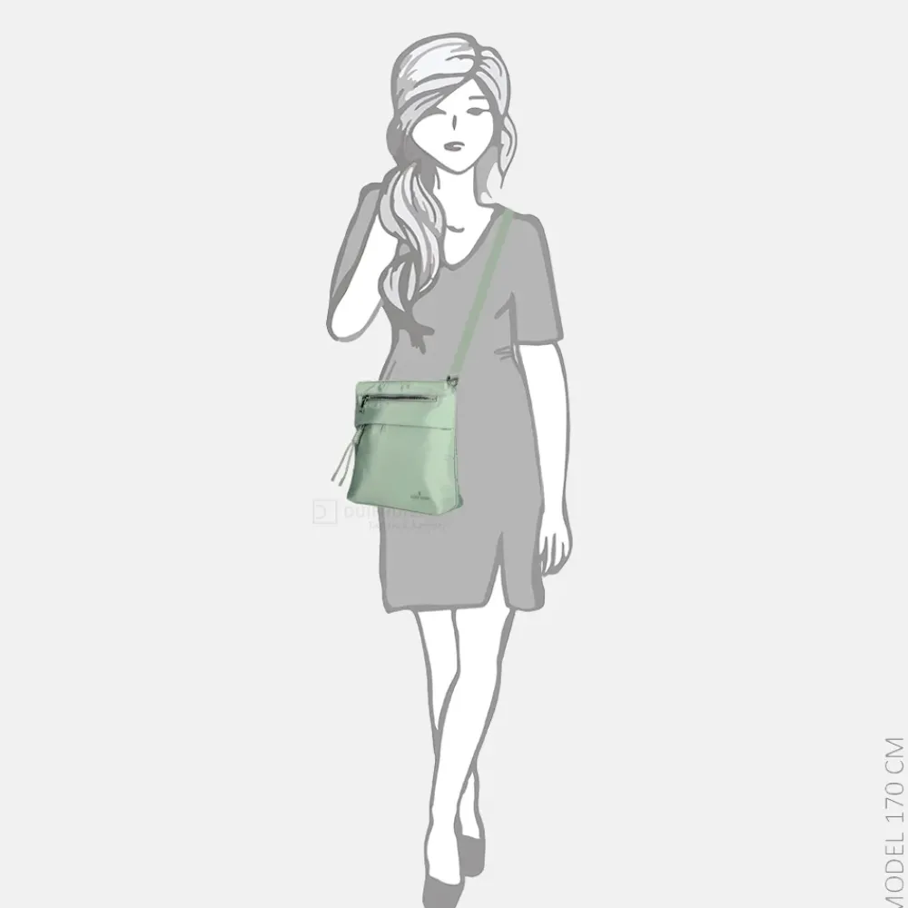 Crossbody Tassen^Enrico Benetti Janice crossbody tas mint