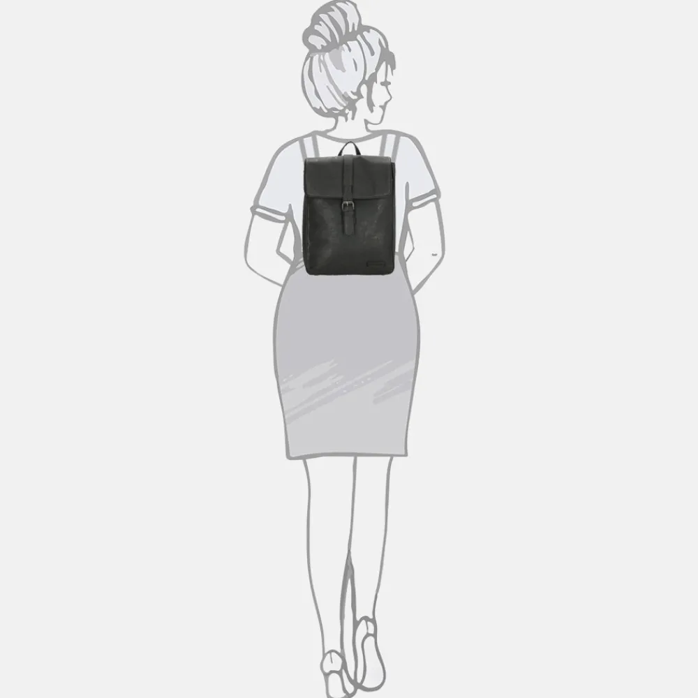 Vrijetijd Rugzakken | Fashion Rugzakken^Enrico Benetti Kate rugzak black