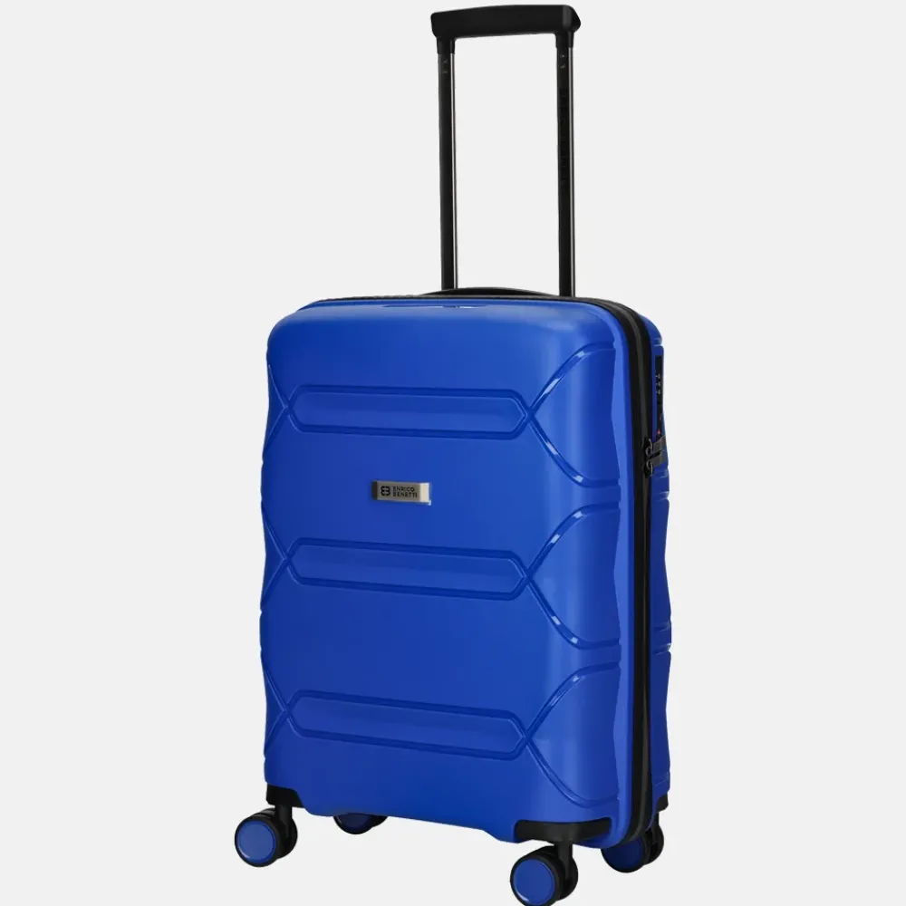 Handbagage Koffers^Enrico Benetti Kingston handbagage koffer 55 cm sky blauw