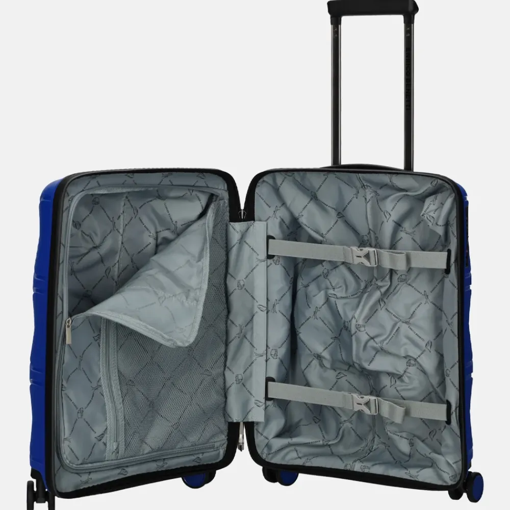 Handbagage Koffers^Enrico Benetti Kingston handbagage koffer 55 cm sky blauw
