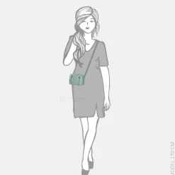 Crossbody Tassen^Enrico Benetti Kylie crossbody tas lichtgroen
