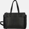 Schoolhandtassen | Dames Laptoptassen^Enrico Benetti Lily shopper zwart
