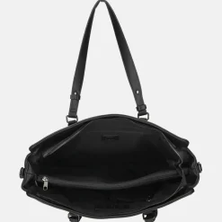 Schoolhandtassen | Dames Laptoptassen^Enrico Benetti Lily shopper zwart