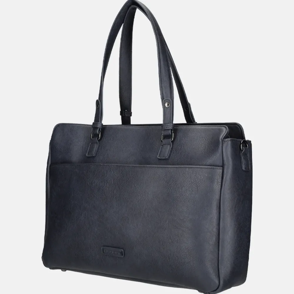 Schoolhandtassen | Dames Laptoptassen^Enrico Benetti Lily shopper blauw