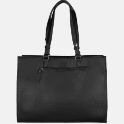 Schoolhandtassen | Dames Laptoptassen^Enrico Benetti Lily shopper 15 inch zwart