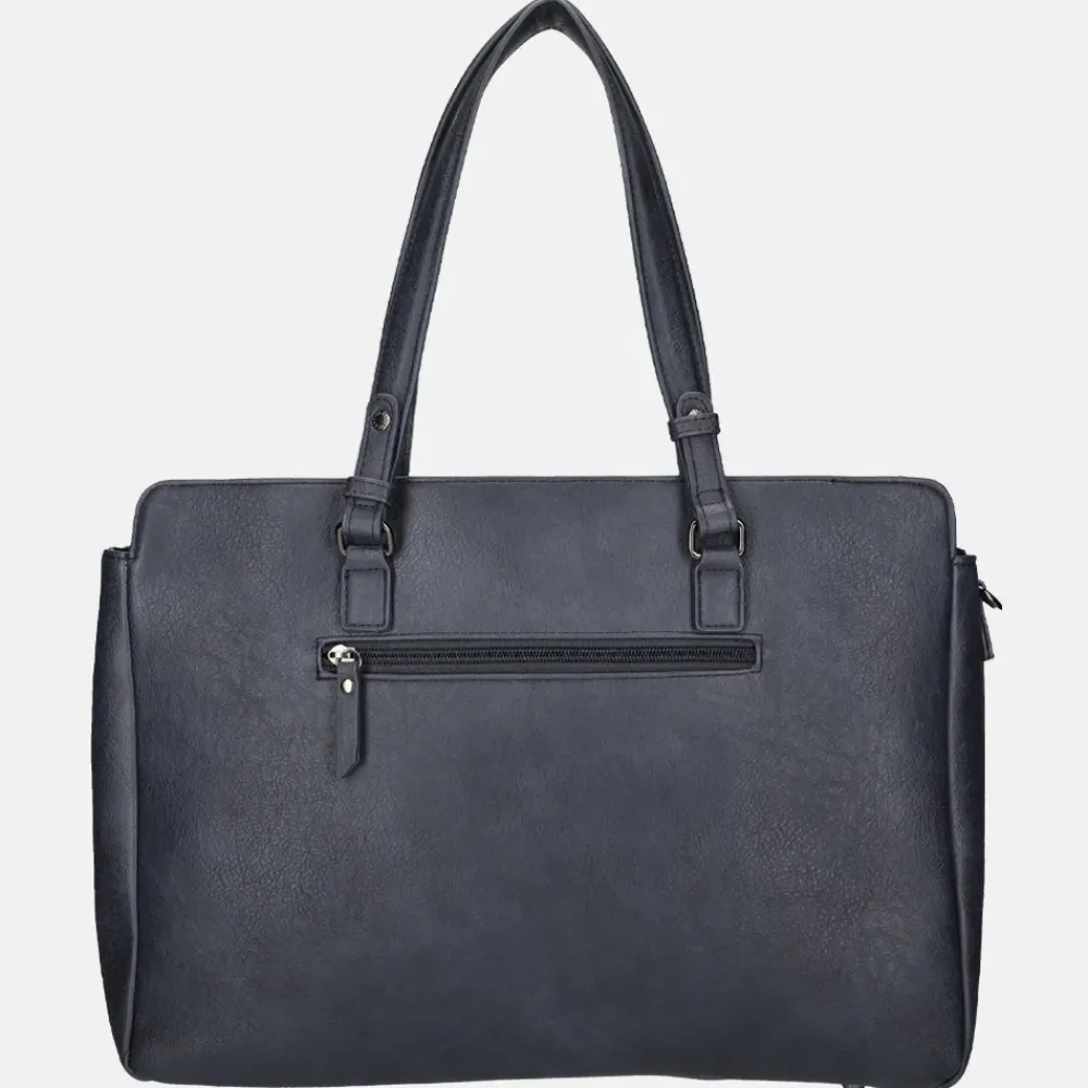Schoolhandtassen | Dames Laptoptassen^Enrico Benetti Lily shopper blauw