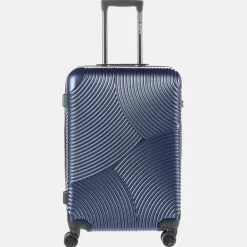 Reiskoffers^Enrico Benetti Louisville koffer 65 cm blauw