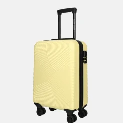 Handbagage Koffers^Enrico Benetti Louisville handbagage koffer 55 cm geel