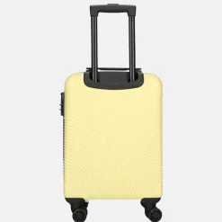 Handbagage Koffers^Enrico Benetti Louisville handbagage koffer 55 cm geel