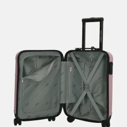 Handbagage Koffers^Enrico Benetti Louisville koffer 55 cm pink