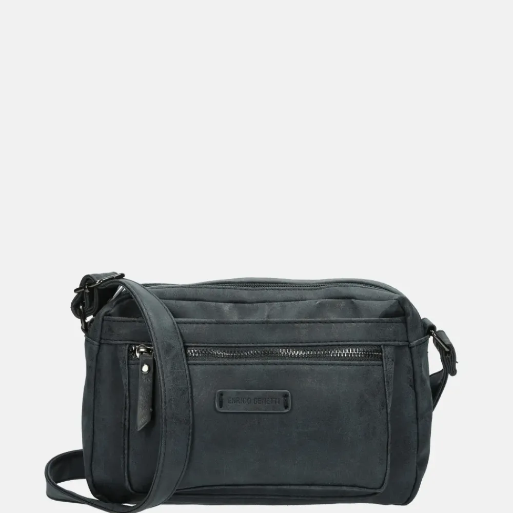 Crossbody Tassen^Enrico Benetti Noumea crossbody tas blauw